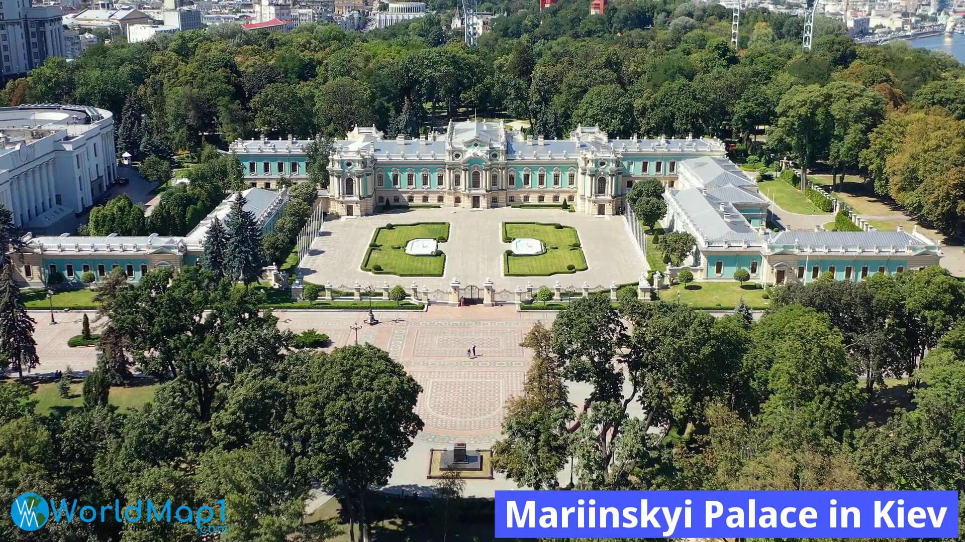 Mariinskyi Palace in Kiev